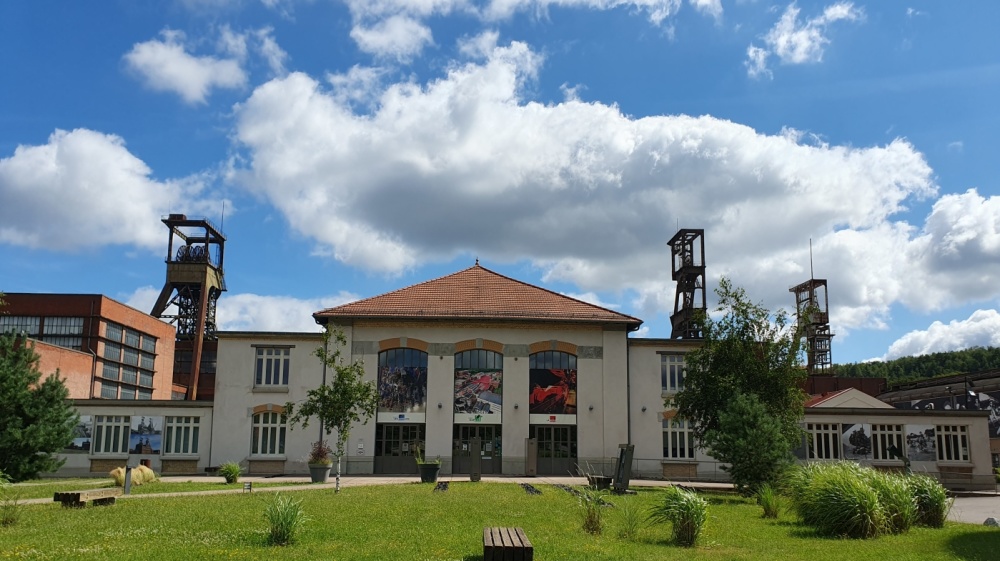 Parc Explor Wendel Blick auf ein Bergwerk Museum